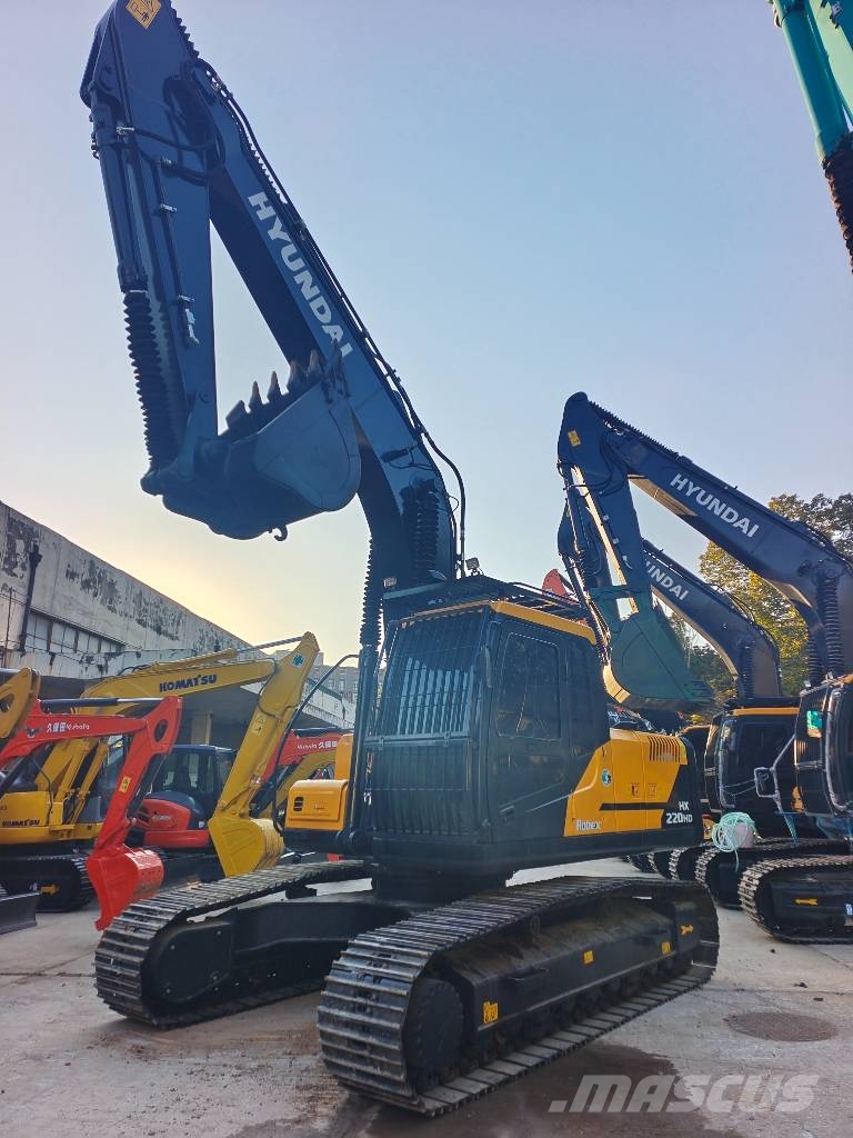 Hyundai HX 220 HD made in Korea Beltegraver