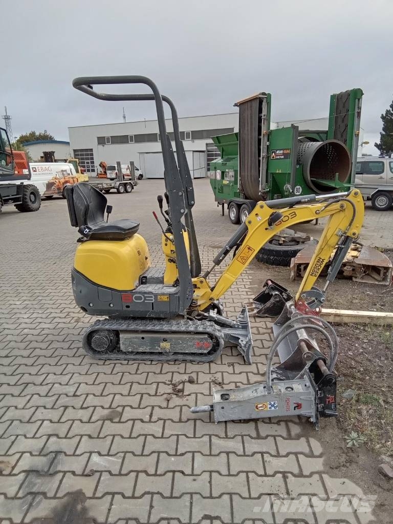 Wacker Neuson 803 Міні-екскаватори < 7т