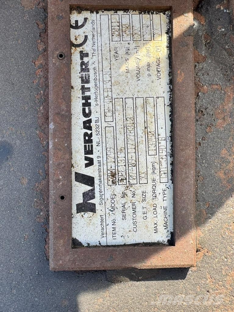 Verachtert Quickcoupler CW-40 H4N موصلات سريعة
