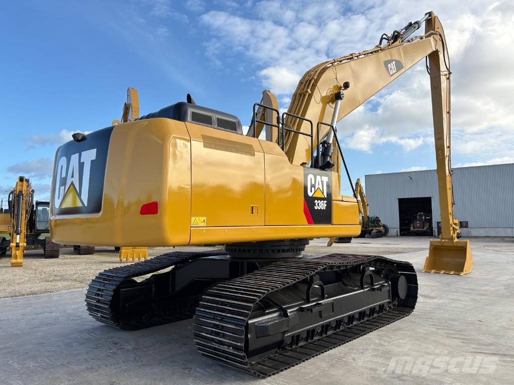 CAT 336F Long Reach Ekskavatori tālās sniedzamības darbiem