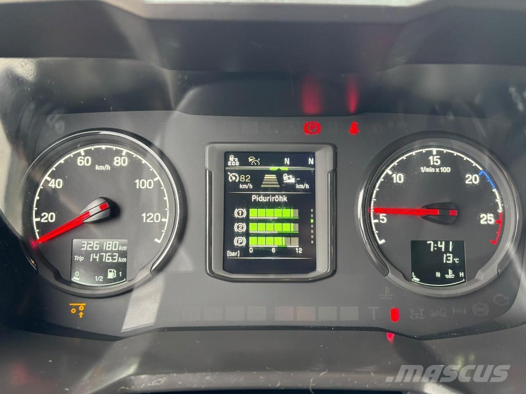 Scania P 500 6x2*4 9 TON FRONT AXLE / RETARDER Camiones portacontenedores
