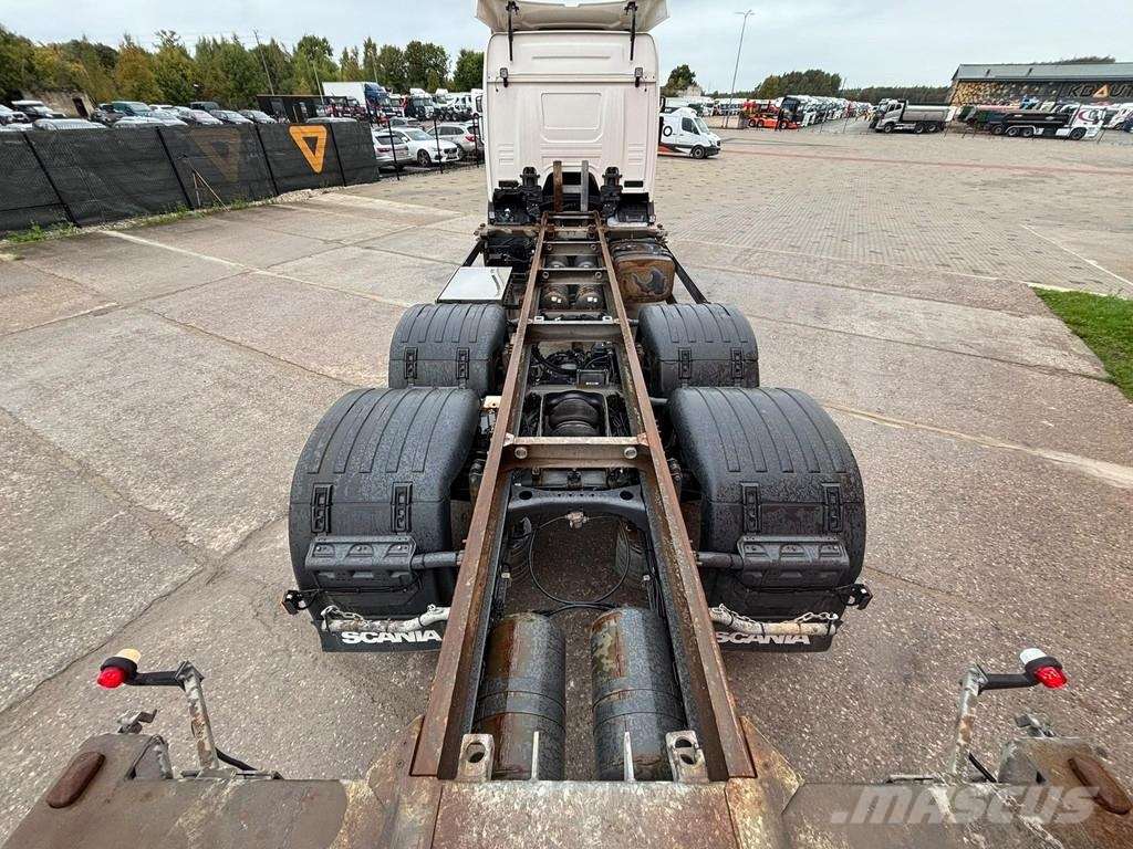 Scania P 500 6x2*4 9 TON FRONT AXLE / RETARDER Camiones portacontenedores