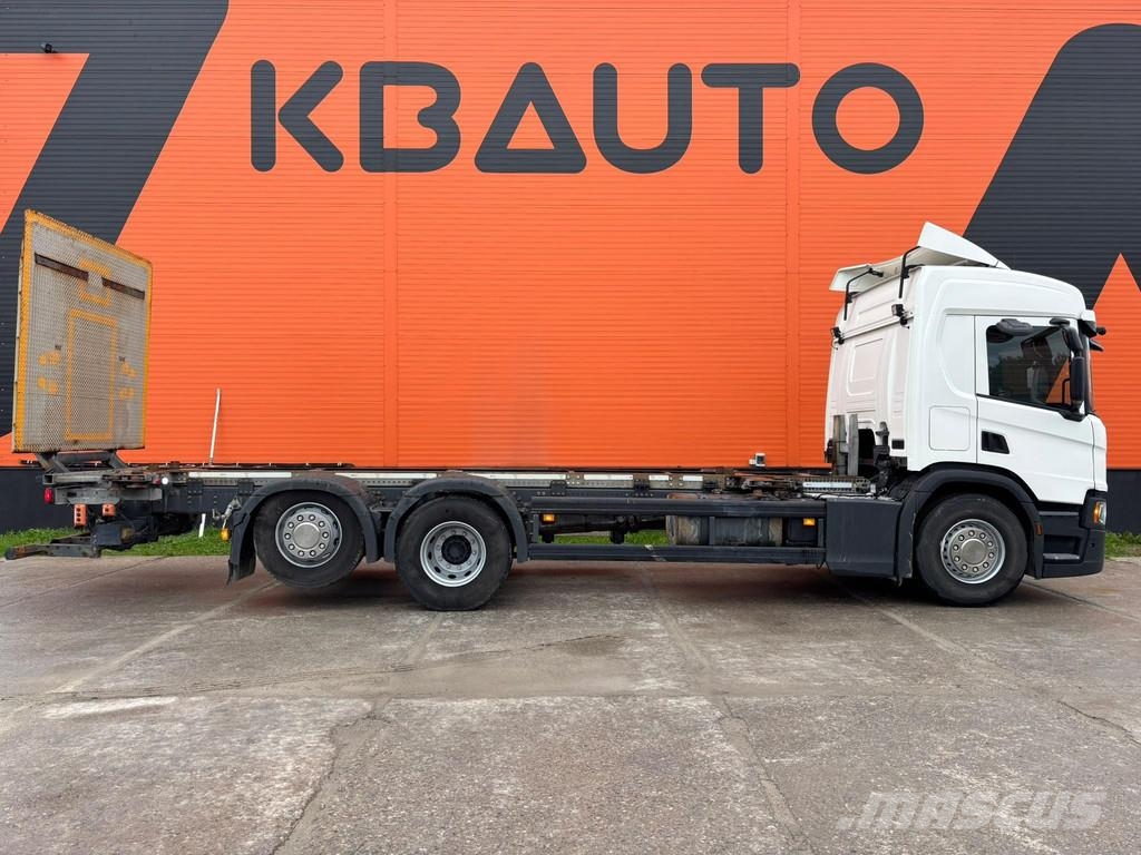 Scania P 500 6x2*4 9 TON FRONT AXLE / RETARDER Camiones portacontenedores