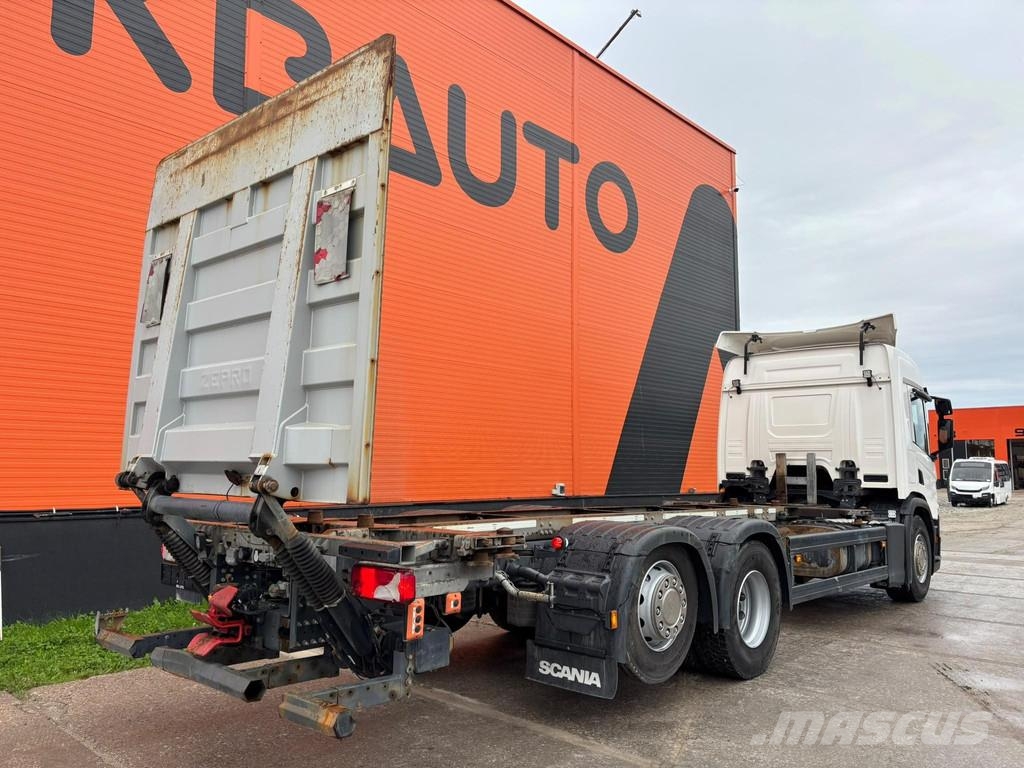 Scania P 500 6x2*4 9 TON FRONT AXLE / RETARDER Camiones portacontenedores