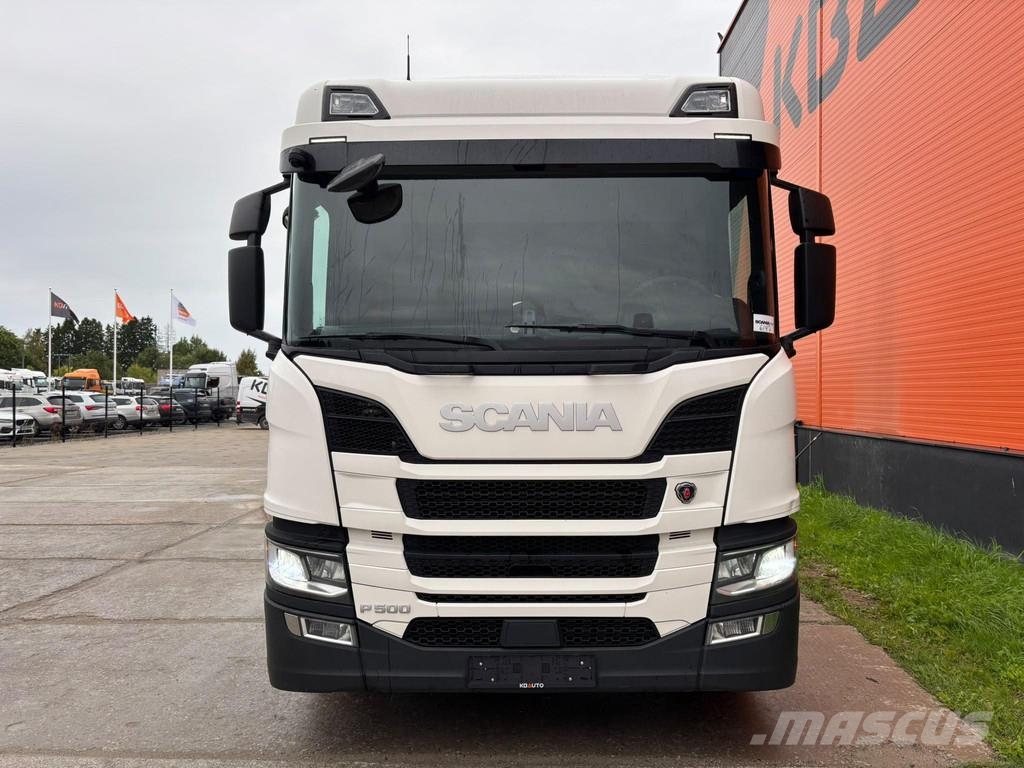 Scania P 500 6x2*4 9 TON FRONT AXLE / RETARDER Camiones portacontenedores