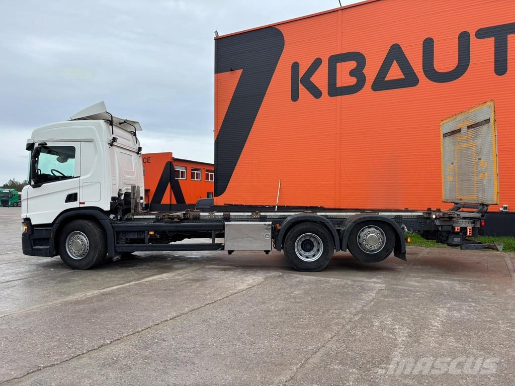 Scania P 500 6x2*4 9 TON FRONT AXLE / RETARDER Camiones portacontenedores