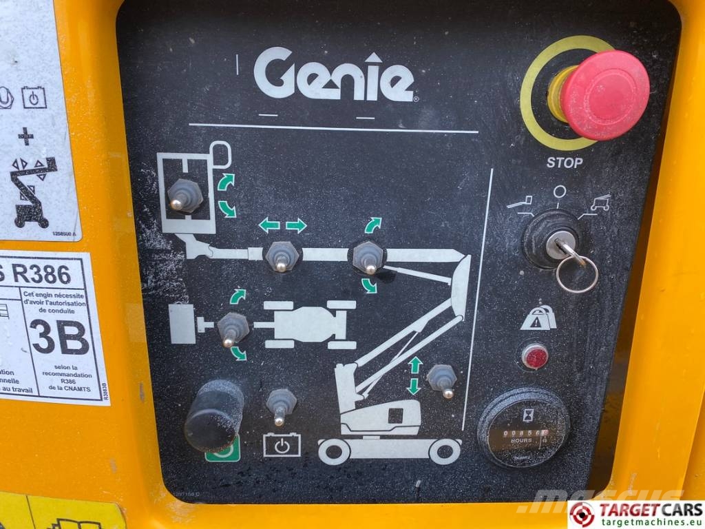 Genie Z-33/18 Articulated Electric Boom Work Lift 1200cm Kompakts pacēlājs ar rotējošu strēli