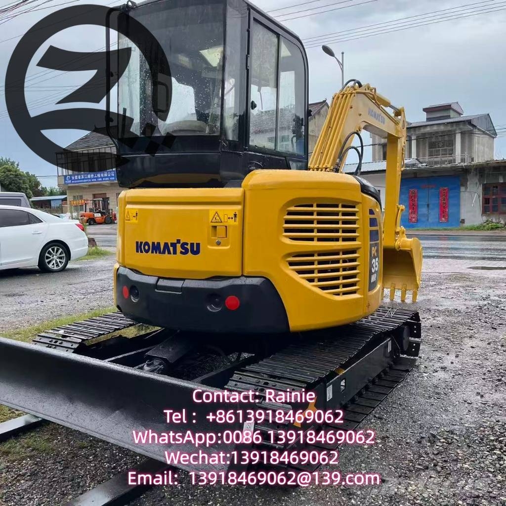Komatsu PC 35 MR Mini kotrók < 7t