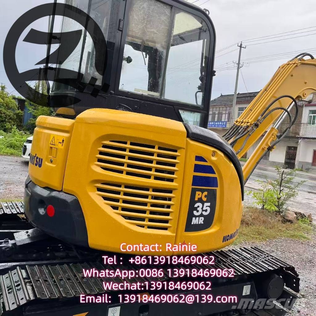 Komatsu PC 35 MR Mini kotrók < 7t