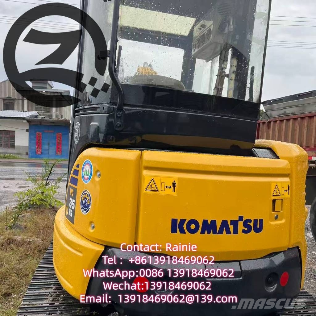 Komatsu PC 35 MR Mini kotrók < 7t