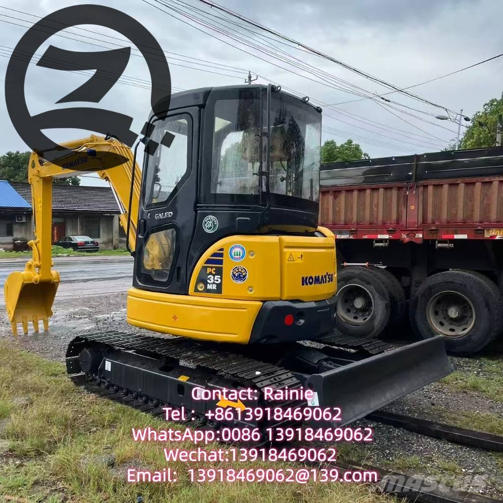 Komatsu PC 35 MR Mini kotrók < 7t