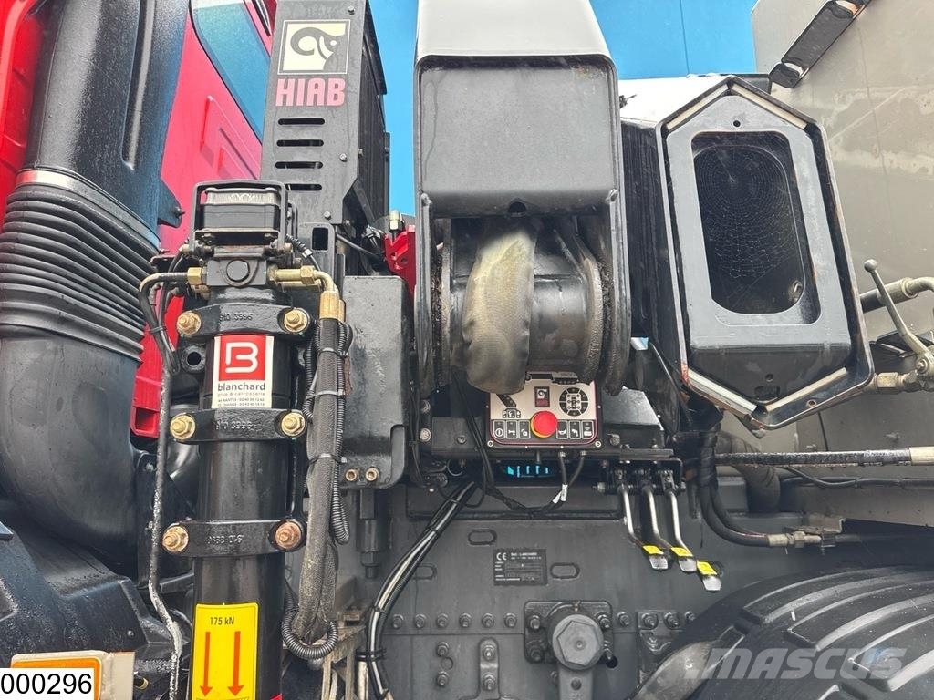 Renault C 380 8x2, EURO 6, Fassi, Remote Valníky/Sklápěcí bočnice