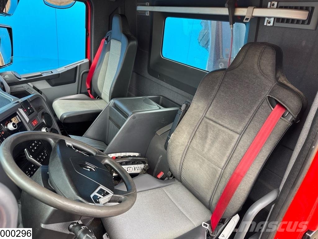 Renault C 380 8x2, EURO 6, Fassi, Remote Platte bakwagens