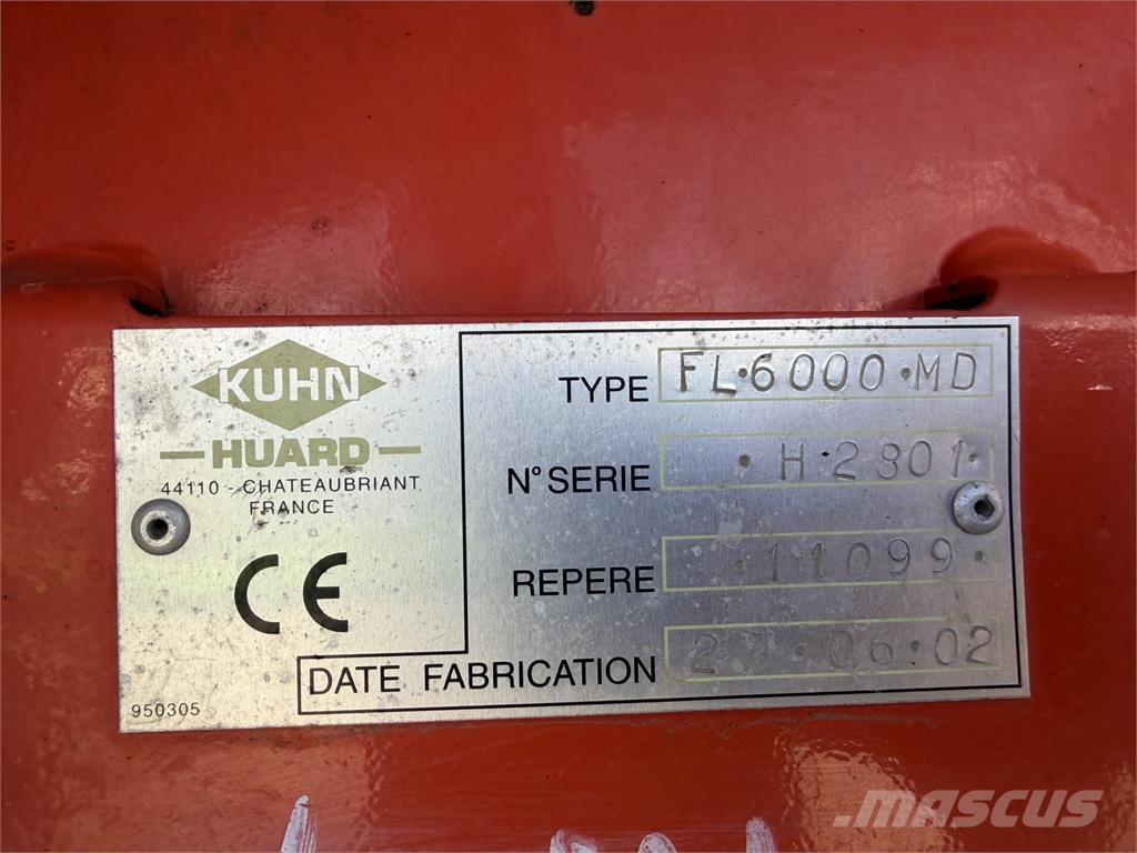 Kuhn Bezorebná sejačka KUHN FASTLINER 6000 VIN 801 ماكينات وملحقات البذر الأخرى