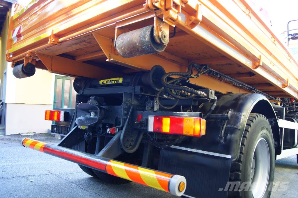 Iveco 190T33 TRAKKER 4x4/ MARREL/ HMF 835/ Winterdienst Kranwagen