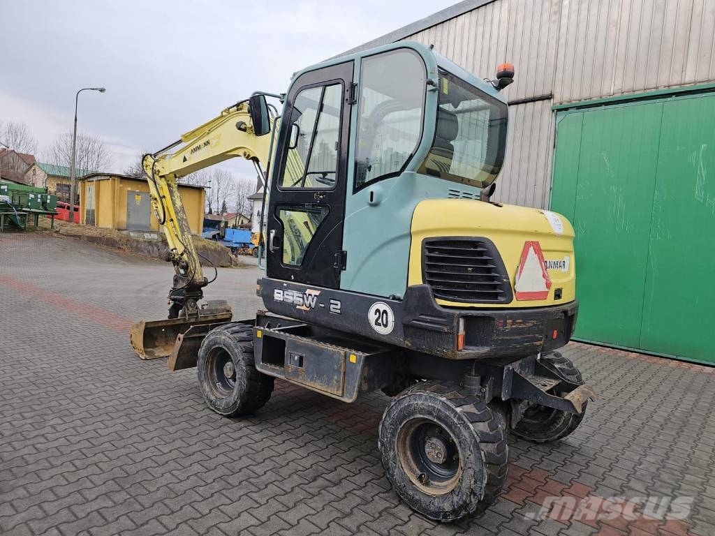 Koparka YANMAR B 55W-2 Εκσκαφείς με τροχούς - λάστιχα