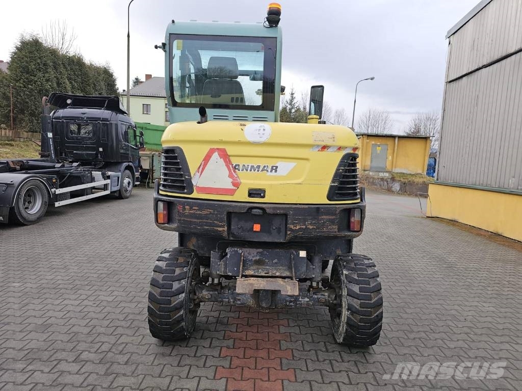 Koparka YANMAR B 55W-2 Εκσκαφείς με τροχούς - λάστιχα
