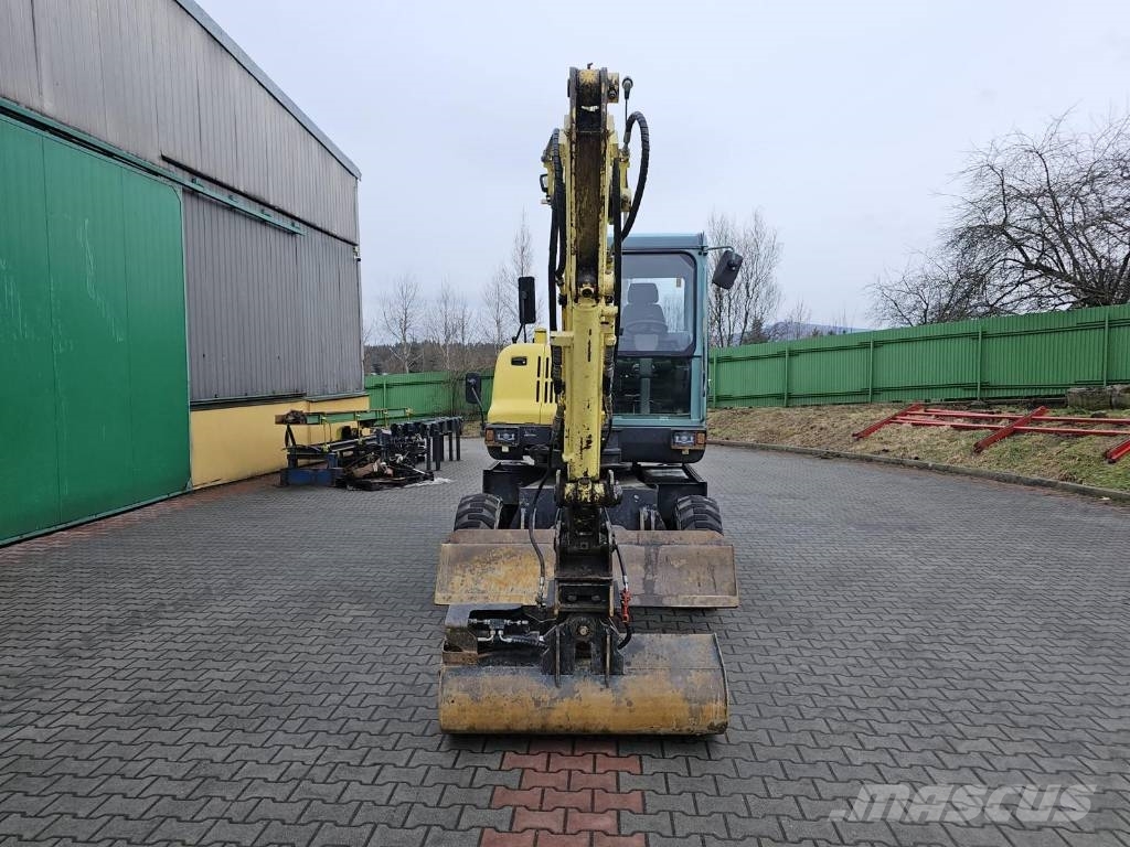 Koparka YANMAR B 55W-2 Εκσκαφείς με τροχούς - λάστιχα