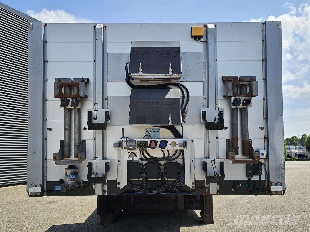 Meusburger MPG 3 / EXTENDABLE / LOW BED / 3 x STEERING AXLE Låg lastande semi trailer