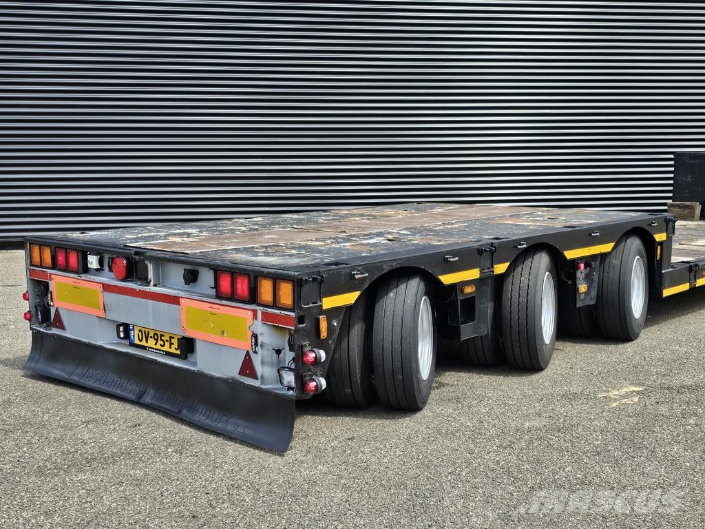Meusburger MPG 3 / EXTENDABLE / LOW BED / 3 x STEERING AXLE Låg lastande semi trailer