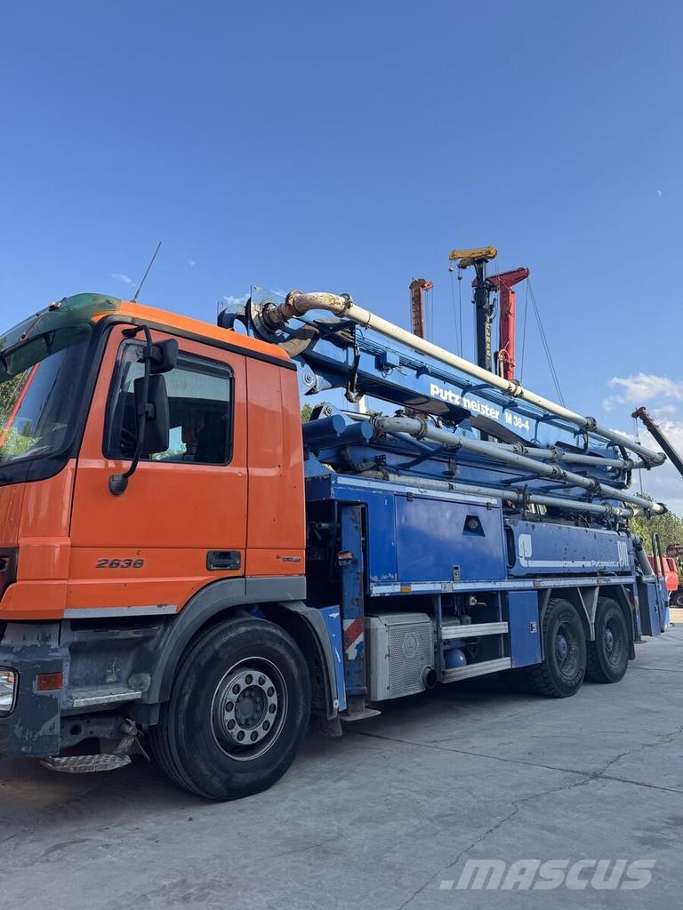 Mercedes-Benz Actros Betonpomptrucks