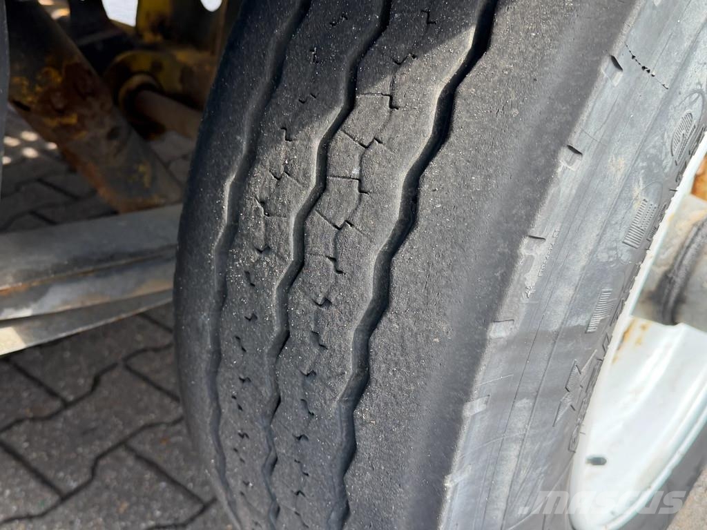  Tijhof TA 8500 Middenas Oprij Aanhanger / Bpw-Axle مقطورات مركبات نقل