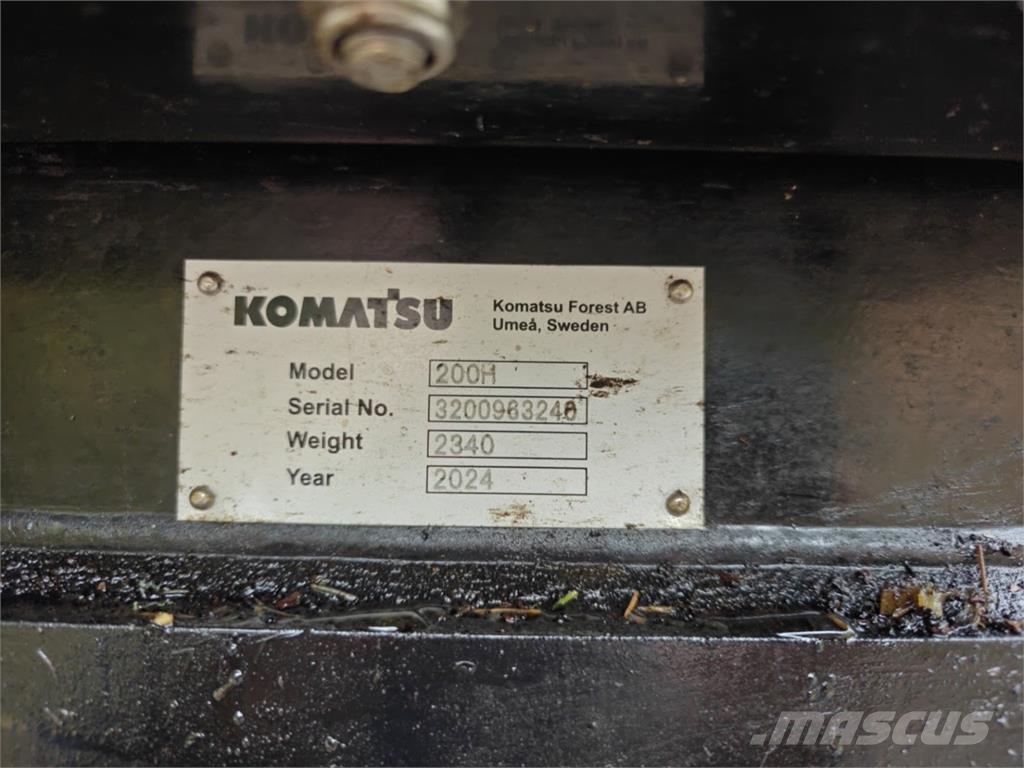 Komatsu XH 901 X6-6 Harvesteriai (miško kirtimo mašinos)