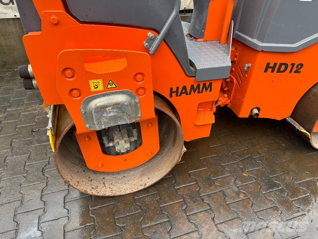 Hamm HD 12 VV مداحل ثنائية الاسطوانة