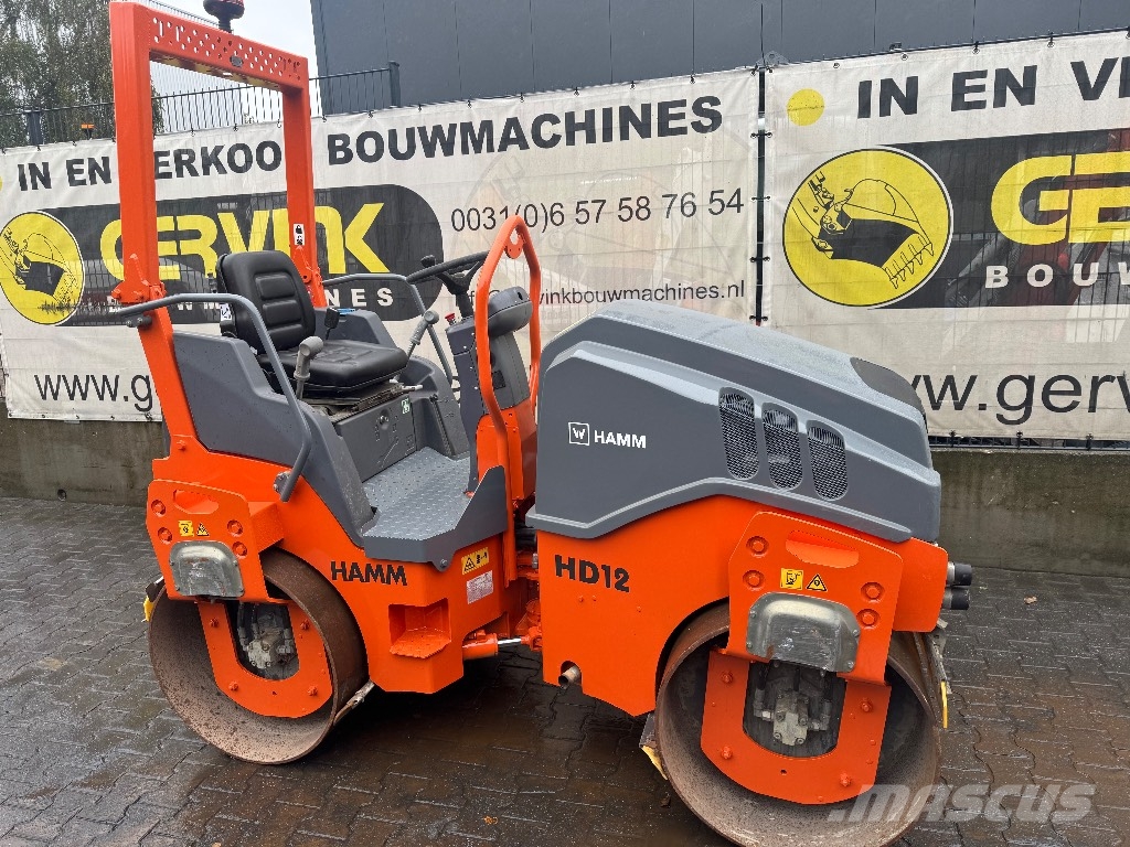 Hamm HD 12 VV مداحل ثنائية الاسطوانة