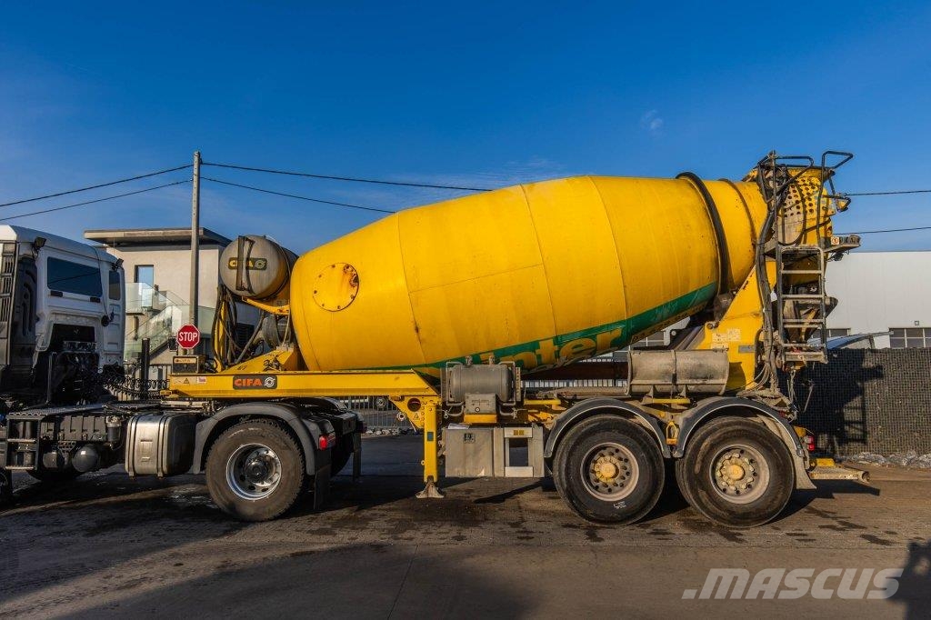 Cifa BETON MXER/MALAXEUR/MISCHER 12M3 Andre Semi-trailere