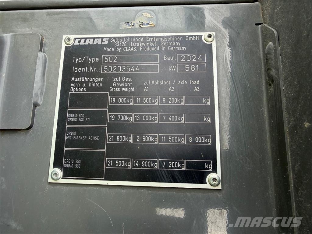 CLAAS Jaguar 970 ماكينات زراعية - غير ذلك