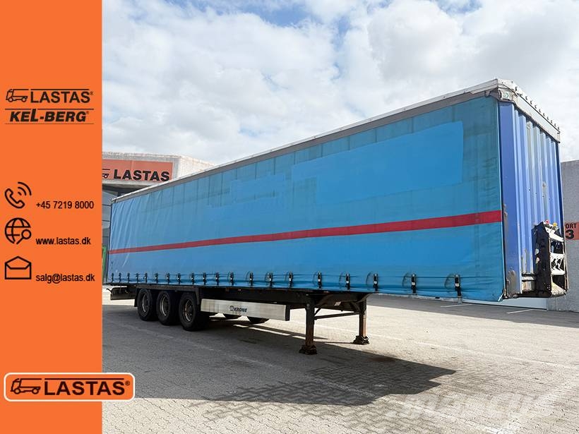 Krone Curtainsider / Planenauflieger Schuifzeilen