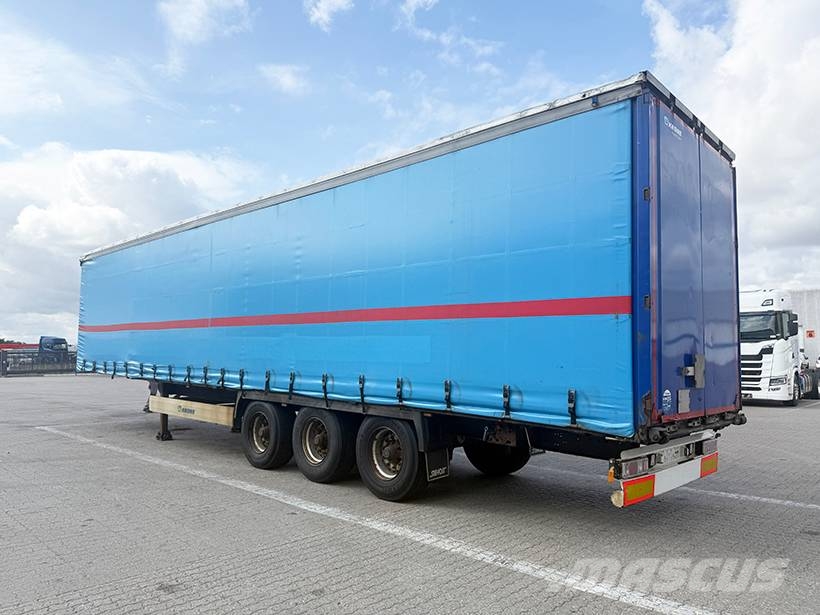 Krone Curtainsider / Planenauflieger Schuifzeilen
