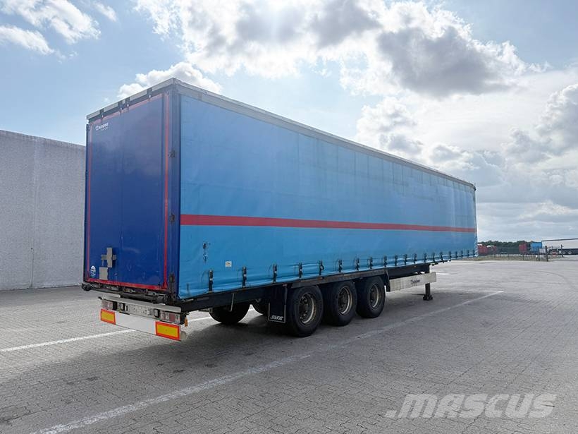 Krone Curtainsider / Planenauflieger Schuifzeilen
