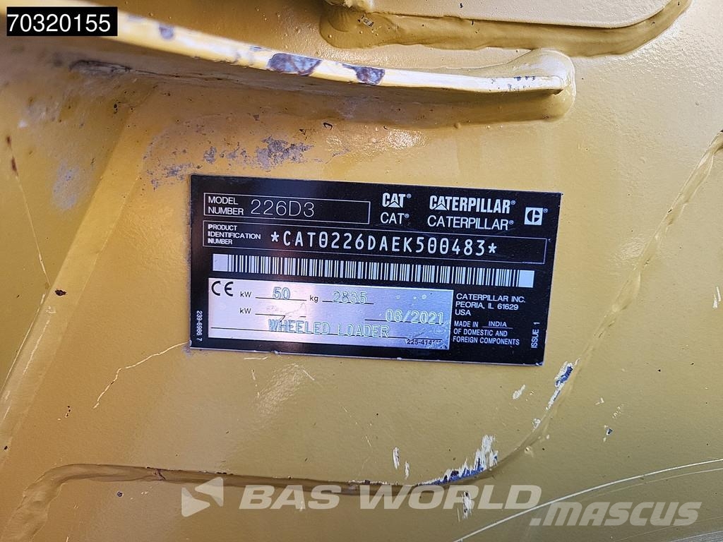 CAT 226 D3 스키드로더