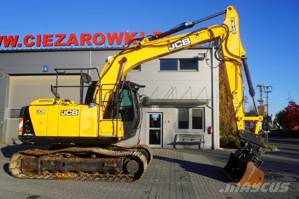 JCB JS 145LC crawler excavator / 4800 MTH Crawler excavators