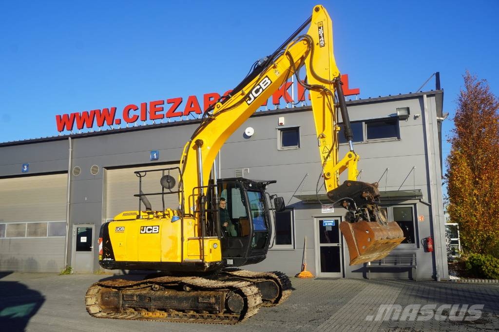 JCB JS 145LC crawler excavator / 4800 MTH Crawler excavators
