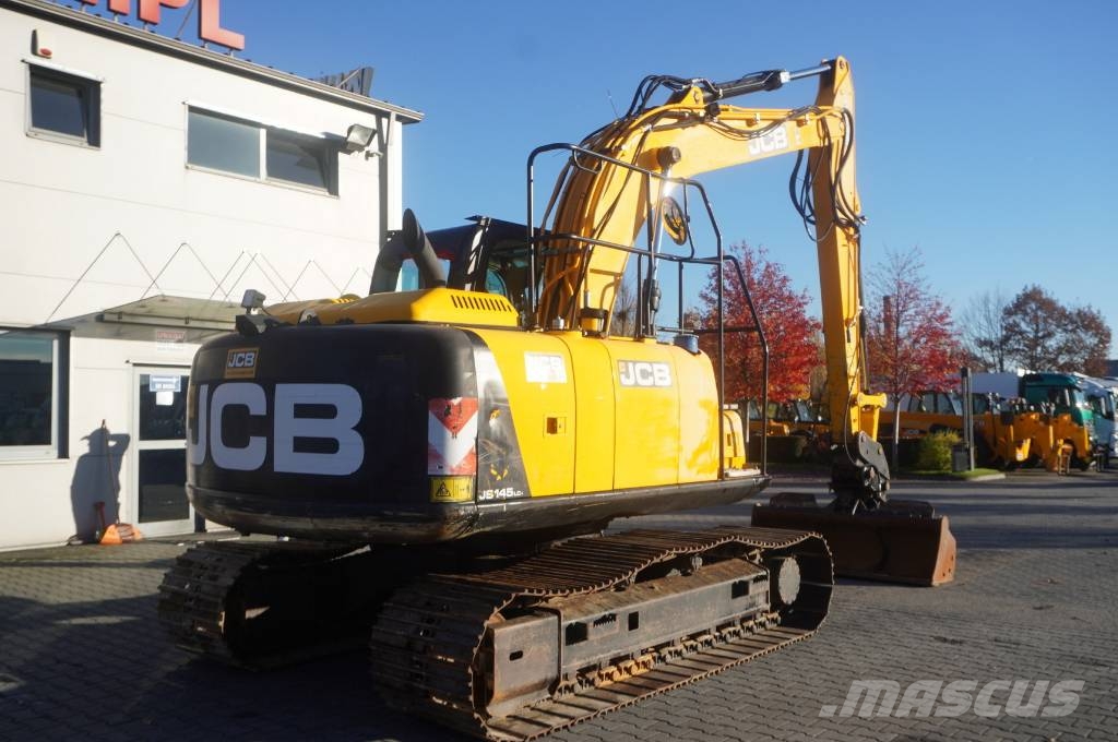 JCB JS 145LC crawler excavator / 4800 MTH Crawler excavators