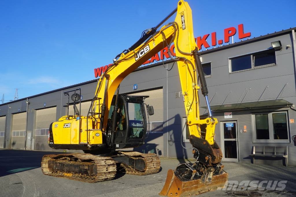 JCB JS 145LC crawler excavator / 4800 MTH Crawler excavators
