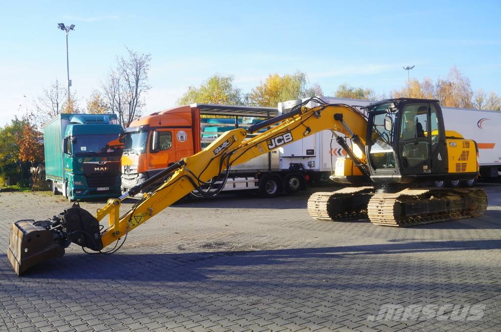 JCB JS 145LC crawler excavator / 4800 MTH Crawler excavators