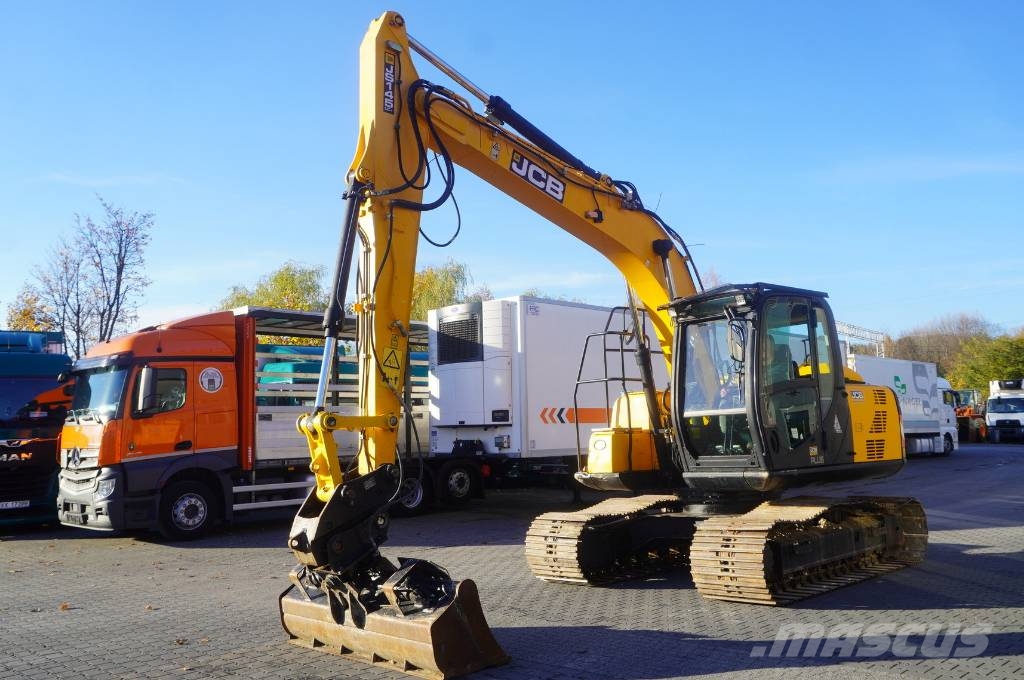 JCB JS 145LC crawler excavator / 4800 MTH Crawler excavators