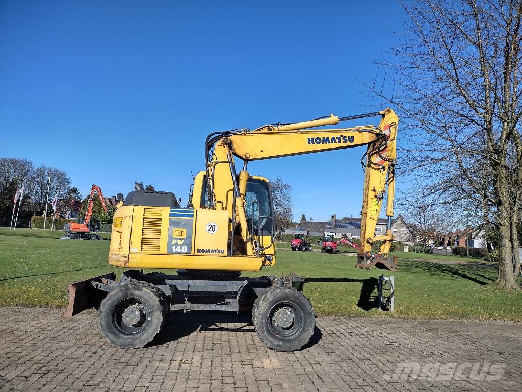 Komatsu PW148-8 Mobilbagger Kolesové rýpadlá