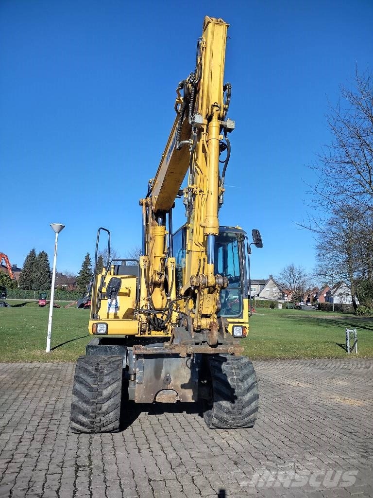 Komatsu PW148-8 Mobilbagger Kolesové rýpadlá