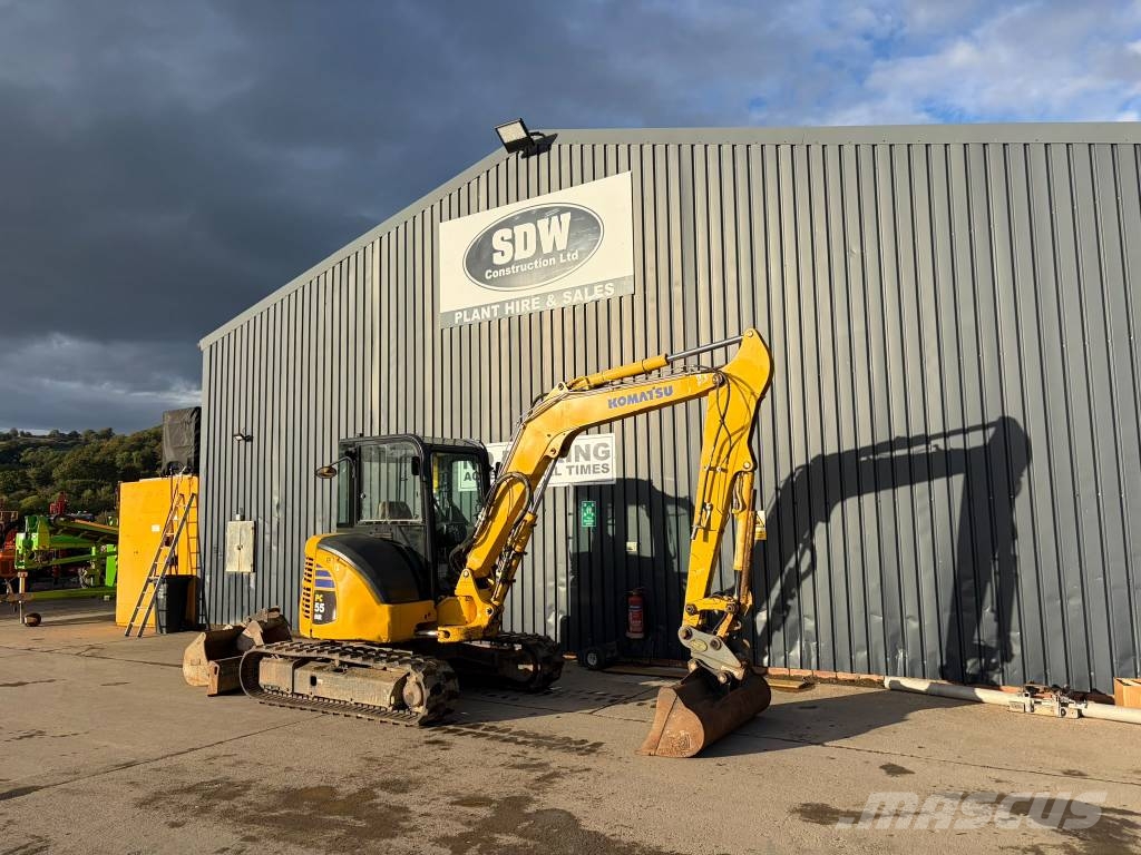 Komatsu PC 55 MR Minibagger < 7t