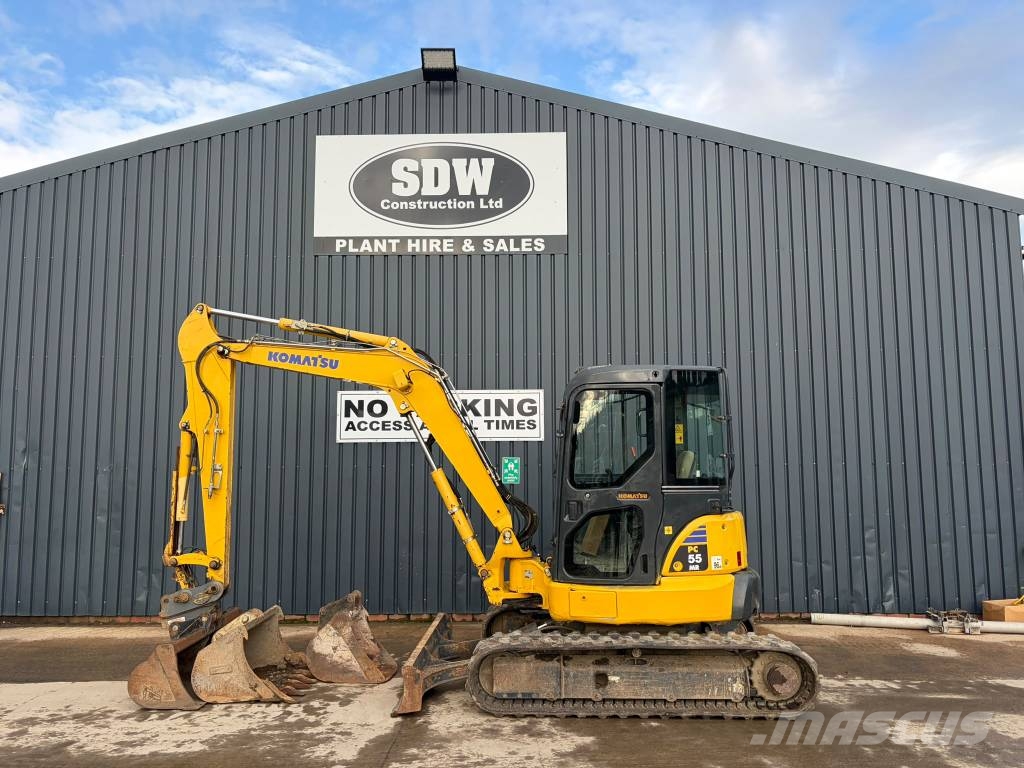 Komatsu PC 55 MR Minibagger < 7t