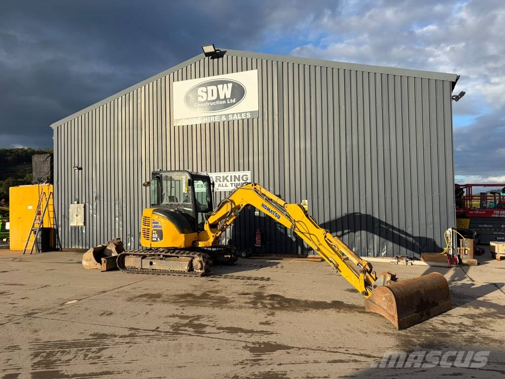 Komatsu PC 55 MR Minibagger < 7t