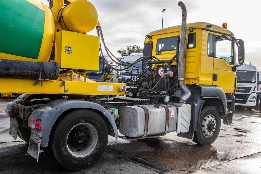 MAN TGS 18.360 BLS-4X4H+SEMI MIXER 10M3 Camiones hormigonera