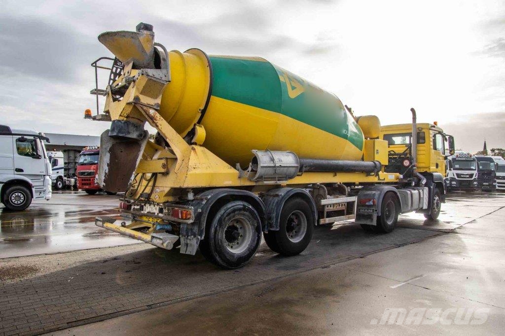 MAN TGS 18.360 BLS-4X4H+SEMI MIXER 10M3 Camiones hormigonera