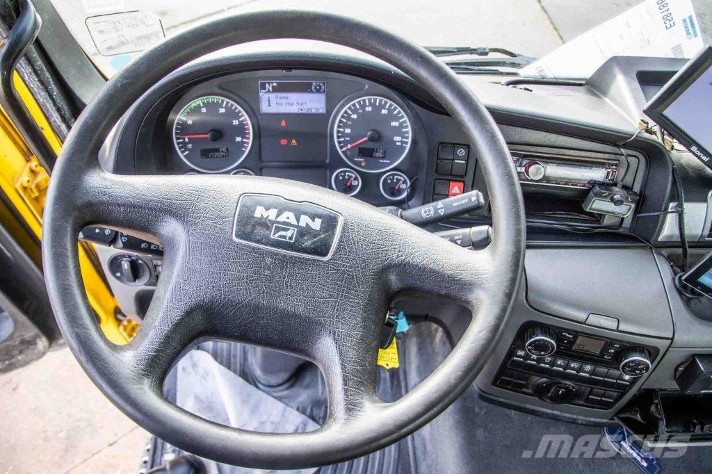 MAN TGS 18.360 BLS-4X4H+SEMI MIXER 10M3 Camiones hormigonera