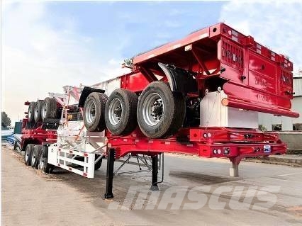 ZW Group ZW-GROUP 3 Axle 60ton Skeleton Semi Trail 骨架式半拖車